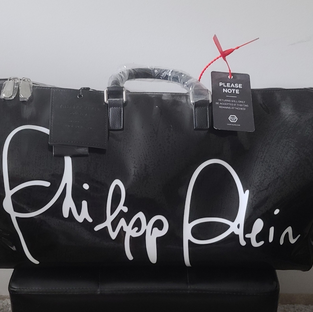 Exquisite Philipp Plien Vinyl Overnight Bag